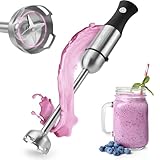 ProfiCook® Stabmixer | Edelstahl | 1000 Watt | Extra langer 27 cm Stab |...