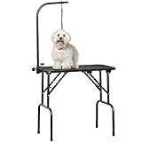 Yaheetech Hundepflegetisch, Trimmtisch für Hunde, Hundefriseur Tisch, Hunde...