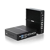 VENOEN Mini PC Industrie 12th Gen J6412 Prozessor, Lüfterlos Mini PC mit WIN11...