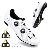 Feyenold Herren Fahrradschuhe Damen Radsport Schuhe Kompatibel mit SPD-SL Pedal...