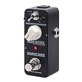 SONICAKE Overdrive Distortion Fuzz Gitarre Effektpedal Underground True Bypass...