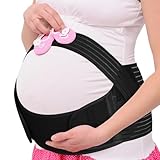 AUYAO Stützgurt Schwangerschaft Verstellbarer Bauchband Schwangerschaft...