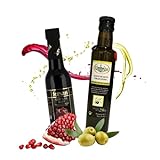 Pergamoi Set -Granatapfelsirup + Olivenöl - 100% Granatapfelsirup (Nar Eskisi)...