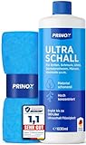 PRINOX® Ultraschallreiniger Konzentrat 1030ml - Extrem ergiebig - Für Brille,...
