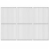 GFTIME 41,5 x 70,5cm Edelstahl Grillrost für Burnhard Big Fred, Taino Platinum...