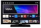 Telefunken Fernseher 24 Zoll Smart TV VIDAA XH24VP550M HD Fernseher, HDR TV mit...