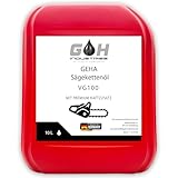 Sägekettenöl VG 100 | 10 L | Hochwertiges Kettenöl für Motorsägen | Starke...
