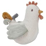 Little Dutch 8803 Stehauffigur Stofftier Huhn weiß - Little Farm