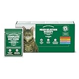by Amazon Katzenfutter, nass, für ausgewachsene Katzen, Gemischte Auswahl in...