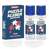 Nariolar Puzzle Kleber Transparent mit Applikator Geeignet für Befestigen und...