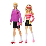 Barbie Fashionistas-Set mit 2 Modepuppen und 6 Zubehörteilen, Barbie und Ken...