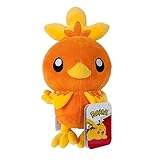 Pokémon PKW2360-20 cm Plüsch - Flemmli, offizielles Pokémon Plüsch