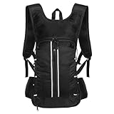 Guittly Fahrradrucksack klein mit Helmnetz, MTB Rucksack - Ultraleicht 330g /...