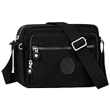 NEWIROVE Umhängetasche Damen Mittelgroß Nylon Wasserdicht Crossbody Bag...