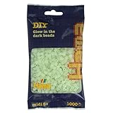 Hama Perlen 207-55 Bügelperlen Beutel mit ca. 1.000 Midi Bastelperlen mit...
