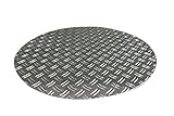 Schachtabdeckung rund Alu-Riffelblech 1,5/2,2,5/4,3,5/5,5/6,bisØ950mm...