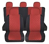 Susy Shop Universelle Autositzbezüge, vorne und hinten, universelle Passform,...