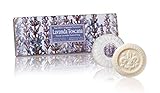 Lavendel Seife rund 3 Stück je 100g Handgemachte Seife Fiorentino