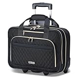 Lekespring Laptop Trolley Business mit Rolling Rädern, Stylische Wasserdicht...