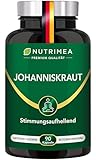 Johanniskraut Kapseln Hochdosiert - Zertifiziert, Laborgeprüft und 100% Vegan...