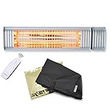 VASNER Appino 20 + AirCape – Infrarot Heizstrahler mit Abdeckhaube 2000 Watt...