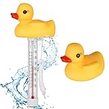 OFFCUP Schwimmende Wasserthermometer, Wasser Temperatur Thermometer, Schwimmende...