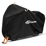 toptrek Fahrradabdeckung Wasserdicht 210D Oxford-Gewebe Fahrradgarage Outdoor...