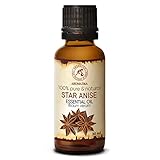 Ätherisches Anisöl 30ml - Sternanis Öl - Illicium Verum - Naturreines...