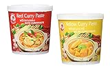 Cock Brand - Probierset Currypasten - 2er Pack (2 x 400g) - 2 Sorten, je 1 Dose...