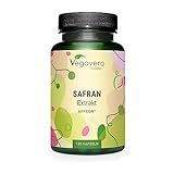 SAFRAN Kapseln | 30 mg Affron® Safran Extrakt (3:1) aus Spanien | 3,5% Safranal...