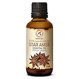 Ätherisches Öl Anis - 50ml - Naturreines Star Anise Öl - Illicium Verum -...