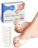 YOGAMEDIC Zehentrenner & Zehenspreizer Hallux Valgus Korrektur - 6...