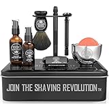 Viking Revolution - Luxus Rasierset Für Manner - Sicherheitsrasierer mit...