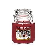 Yankee Candle Duftkerze im Glas (mittelgroß) | Christmas Magic | Brenndauer bis...