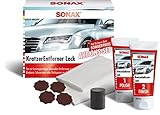 SONAX Aktionsset KratzerEntferner Lack (2 x 25 ml) beseitigt Kratzer und...