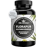 Florapur Kulturen Komplex - 180 magensaftresistente Kapseln - 3 Monatsvorrat -...