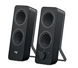 Logitech Z207 Kabellose PC-Lautsprecher, Bluetooth, Stereo Sound, 10 Watt...