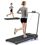 HomeFitnessCode Laufband Klappbar mit Neigung - Walking Pad Laufpad für Zuhause...