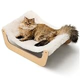 MEWOOFUN Katzenbett, Katzenbett Flauschig Hängematte Katze, Katzenbetten für...