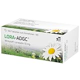Lora ADGC® - 100 Stück - Antiallergikum zur Behandlung von Allergiebeschwerden...