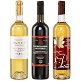 Griechischer Likörwein Probierset - 1x Samos Vin Doux 0,75l | 1x Mavrodaphne...