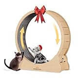 Homegroove Katzenlaufrad, 113 cm Laufrad für Wohnungskatzen,...