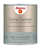 Alpina Feine Farben Lack No. 02 Nebel im November® edelmatt 750ml -...