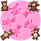 XMOLDNMS Bär Silikon Fondant Form Bär Süßigkeiten Schokolade Formen Für...