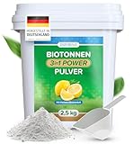 Biotonnenpulver gegen Maden und Geruch 2,5kg [Vorteilspack - effektives Mittel...