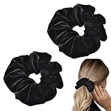 2 StücScrunchies Haargummi Damen,Dicke Haargummis Damen,Elastic...