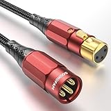 SOUNDFAM XLR Mikrofonkabel 2m | Vergoldete XLR-Stecker (24K) | Doppelt...