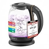 EMERIO Wasserkocher | TESTSIEGER Haus & Garten Test 02/2019 | aus hochwertigem...