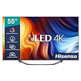 Hisense 55U71HQ 139cm (55 Zoll) Fernseher, 4K ULED HDR Smart TV, Quantum...