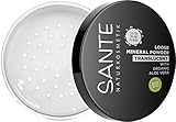 SANTE Naturkosmetik Loose Mineral Powder, transparentes loses Puder, fixiert...